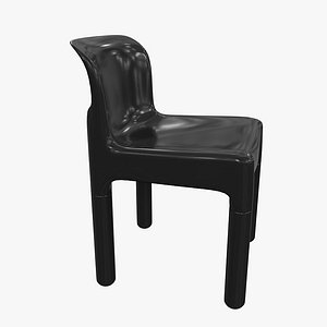 3d chair kartell carlo model