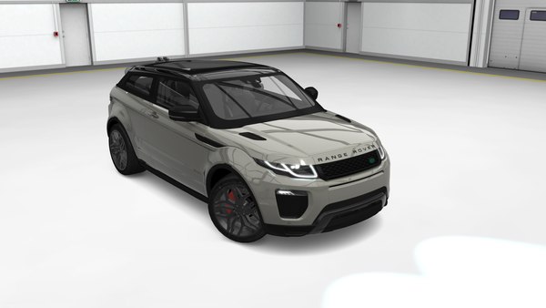 modelo 3d Range Rover Evo - Textures and Rigged - TurboSquid 2053340