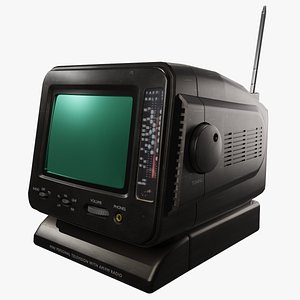 Radio TV vintage retro portable