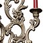 3D Gothic Victorian Bronze Wall Lamp Sconce Candle holder 3D model