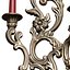 3D Gothic Victorian Bronze Wall Lamp Sconce Candle holder 3D model
