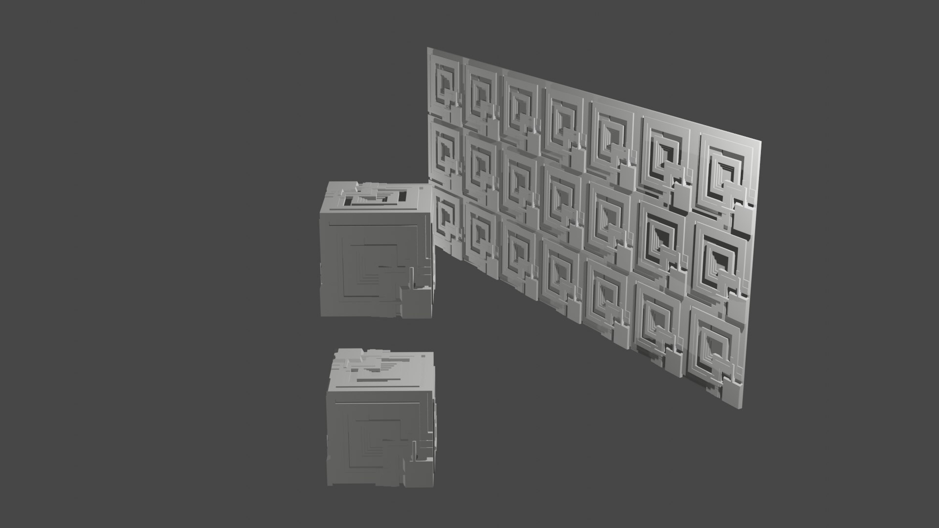 MAYAN Cubes 3D model - TurboSquid 2023959