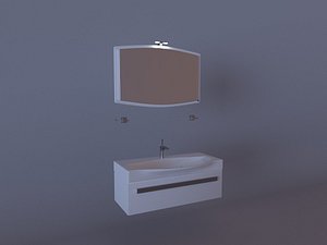 free bathroom furniture 3d model