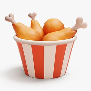 Chicken Legs 3D model