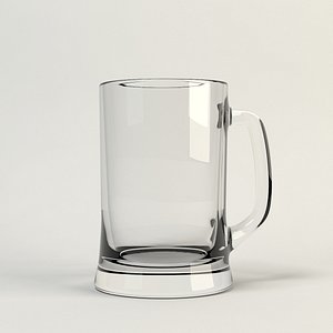 clear beer glass