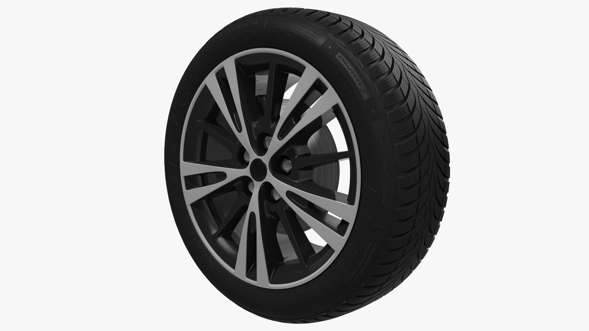 3d Car Wheel Model - Turbosquid 1450763