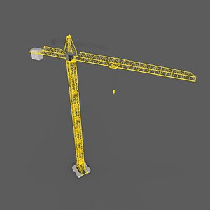 The Tower Crane 3D model