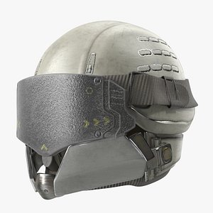 Sci-Fi Battle Helmet