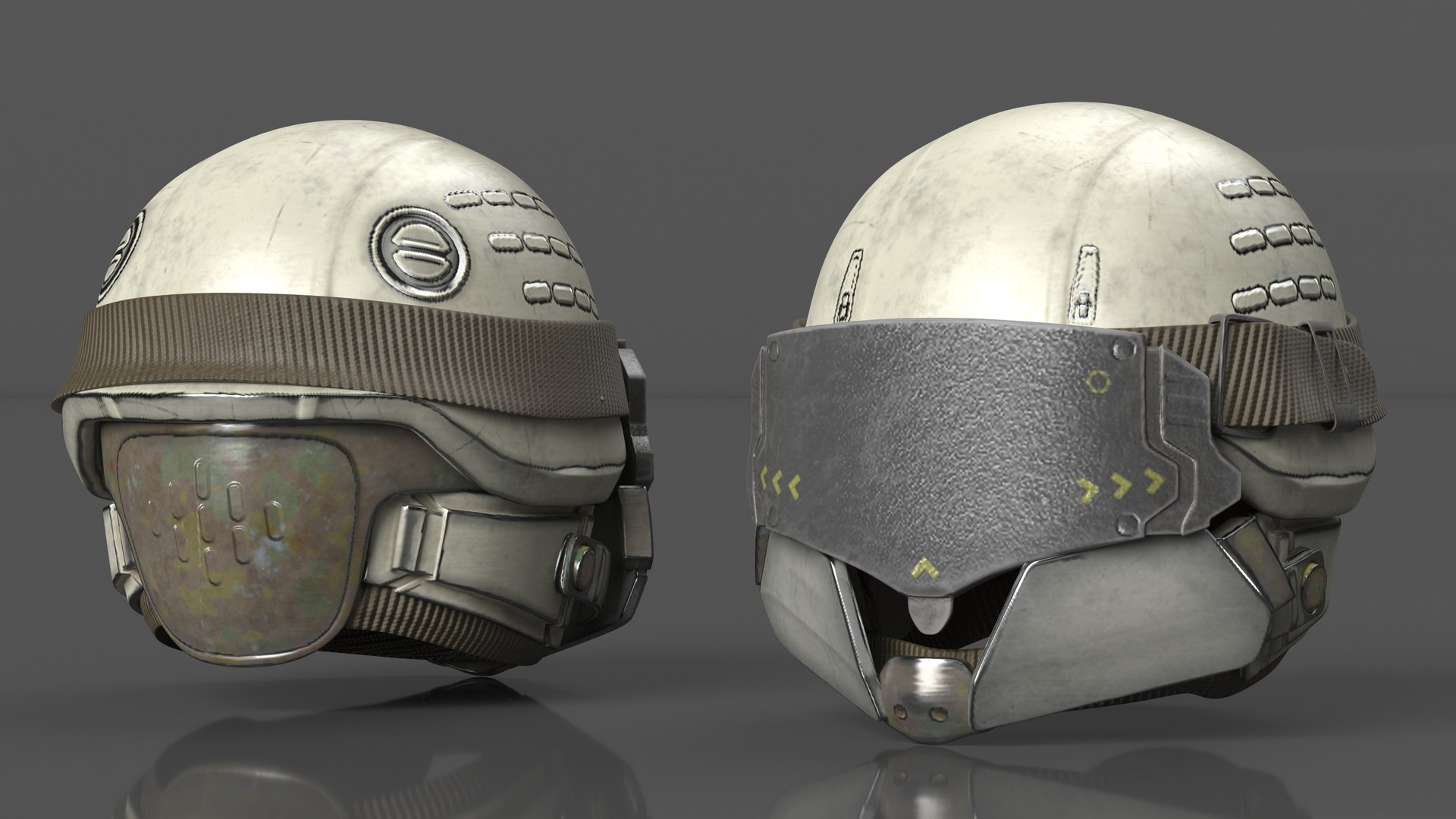 Sci-Fi Battle Helmet 3D model https://p.turbosquid.com/ts-thumb/zy/1ldW4c/X8/scifibattlehelmet3dsmodel004/jpg/1701484835/1920x1080/fit_q87/bea6f4b669c0c269594abc205111c218b7aa24ee/scifibattlehelmet3dsmodel004.jpg