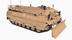 3D Pionierpanzer Wisent 1 ARV Bysanders 3D Models