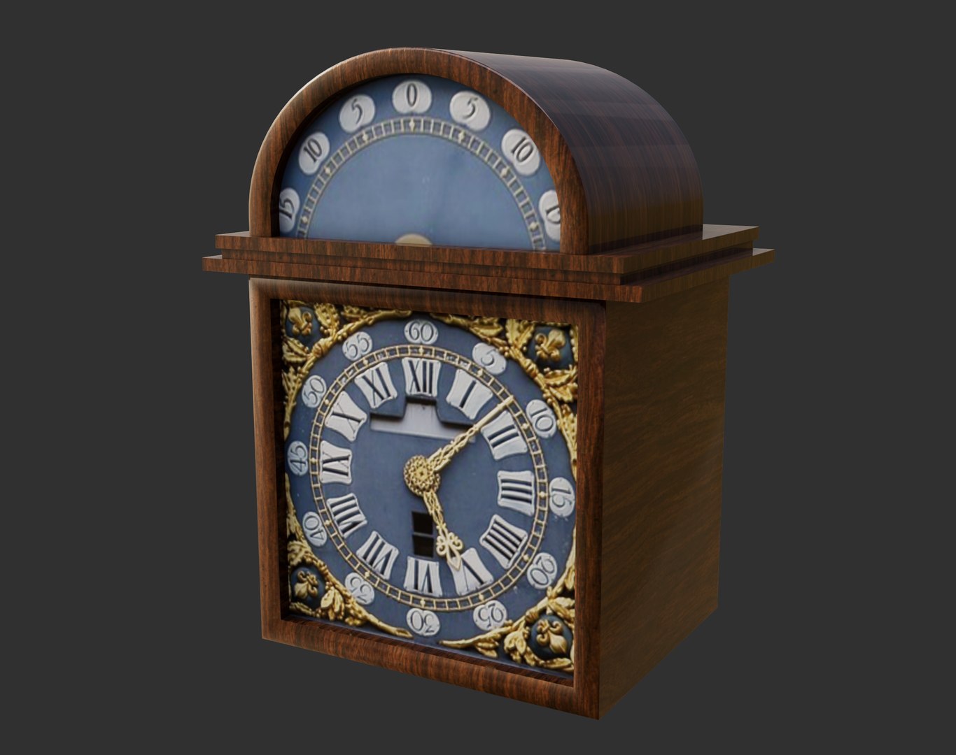 3D Wood Clock https://p.turbosquid.com/ts-thumb/zy/5N8kWB/bD/clock4/jpg/1732044904/1920x1080/fit_q87/c449bd6ac631f5bae12dd4bdce2d10601ca175ff/clock4.jpg