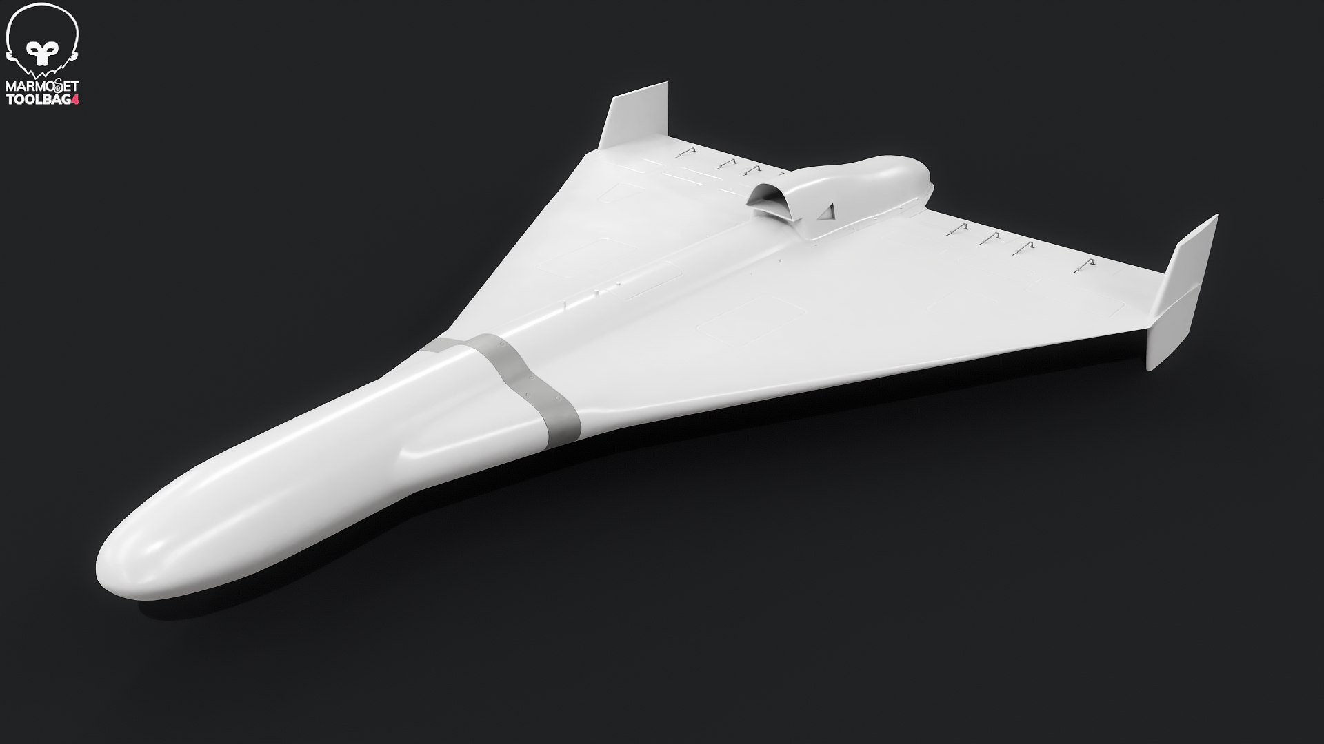 White Geran-3 Jet-Powered Kamikaze Drone 3D model https://p.turbosquid.com/ts-thumb/zy/6VGeYA/RC/geran3white_toolbag/png/1773133364/1920x1080/fit_q87/f47fe7cfca720d0d6e3caefaccdc541610cea3a5/geran3white_toolbag.jpg