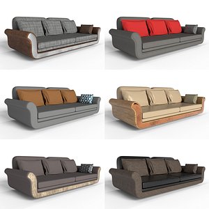 3D Sofa Full Set model