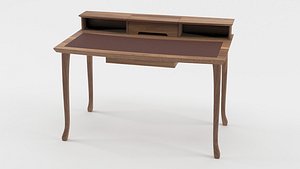 3d desk study furniture