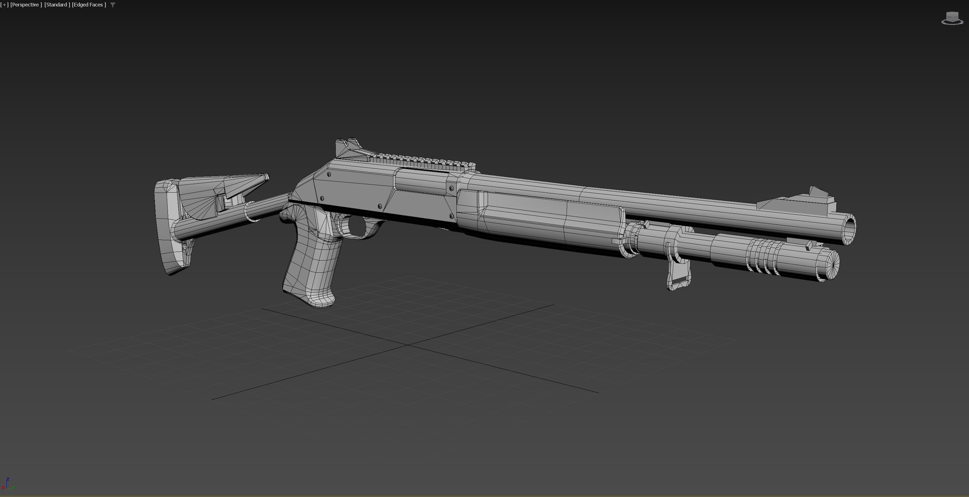 3D Benelli M4 Tacticle Shotgun Model - TurboSquid 1981353