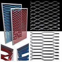 Expanded metal stainless 2 variety