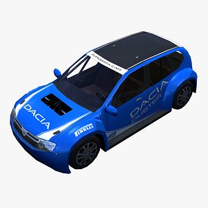 Dacia Duster Low Poly