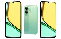 Realme C61 Green Low Poly