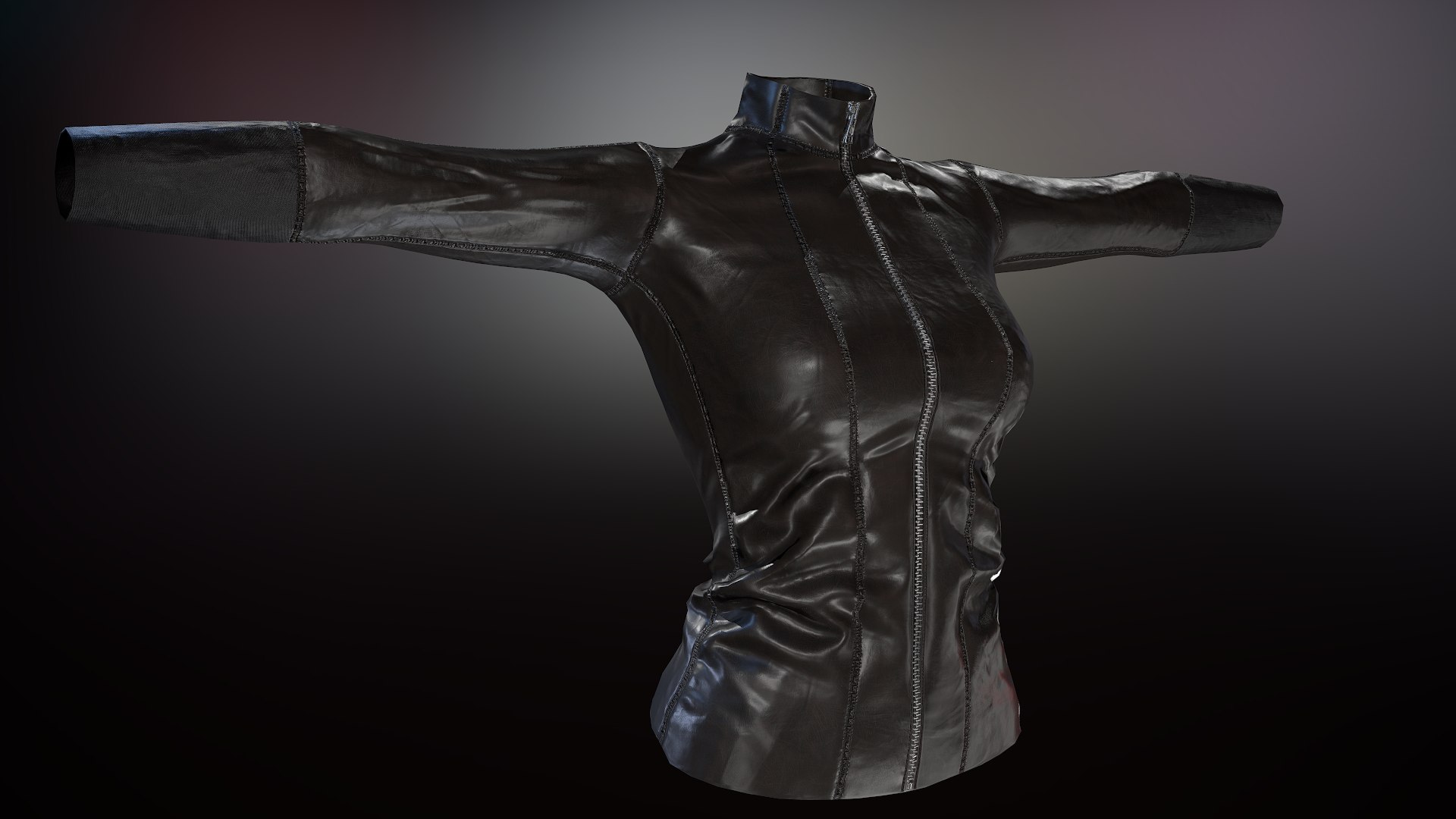 3D Leather Jacket Pbr - TurboSquid 1338957