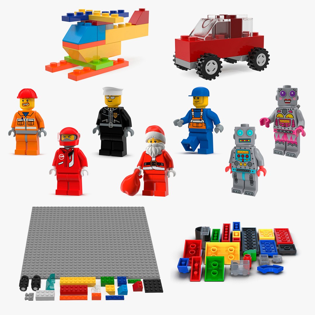 Lego Collection 4 3D model preview