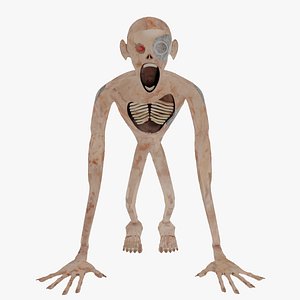 Humanoid Semicyborg Mutant Monster