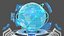 Futuristic Hologram Control Panel
