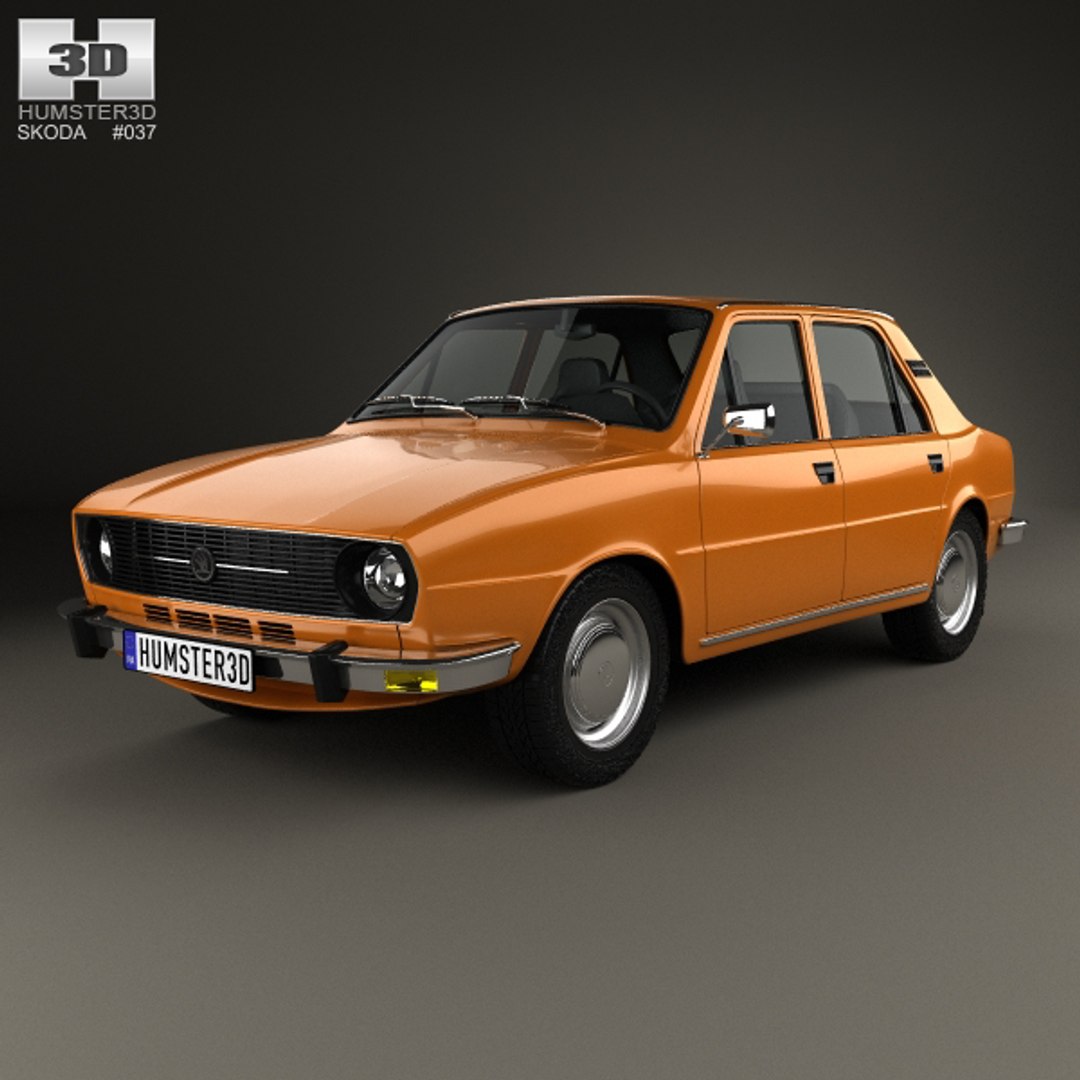 Skoda 105 L Model - TurboSquid 1247927