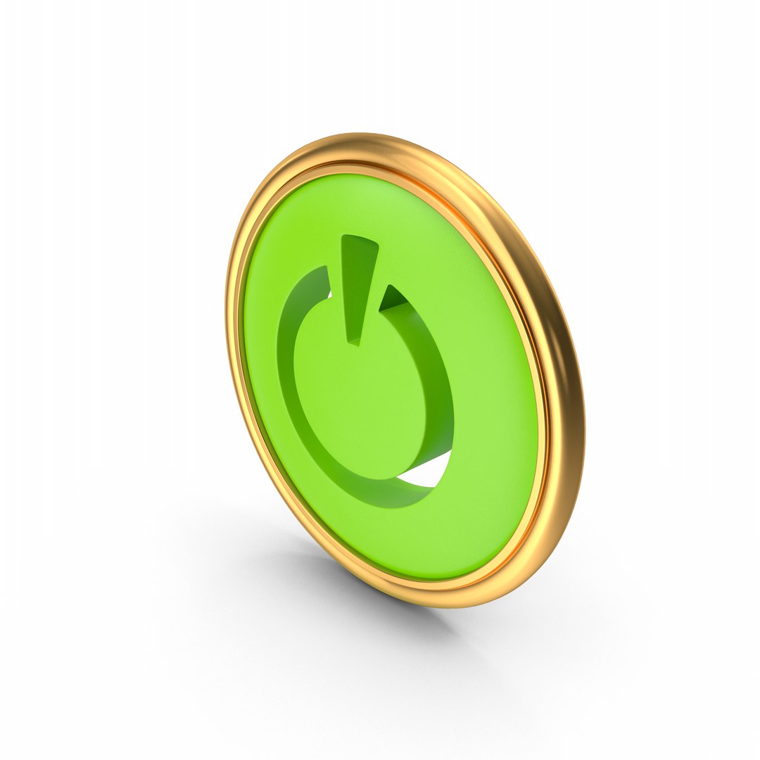 Power Icon 2 3D - TurboSquid 2316840
