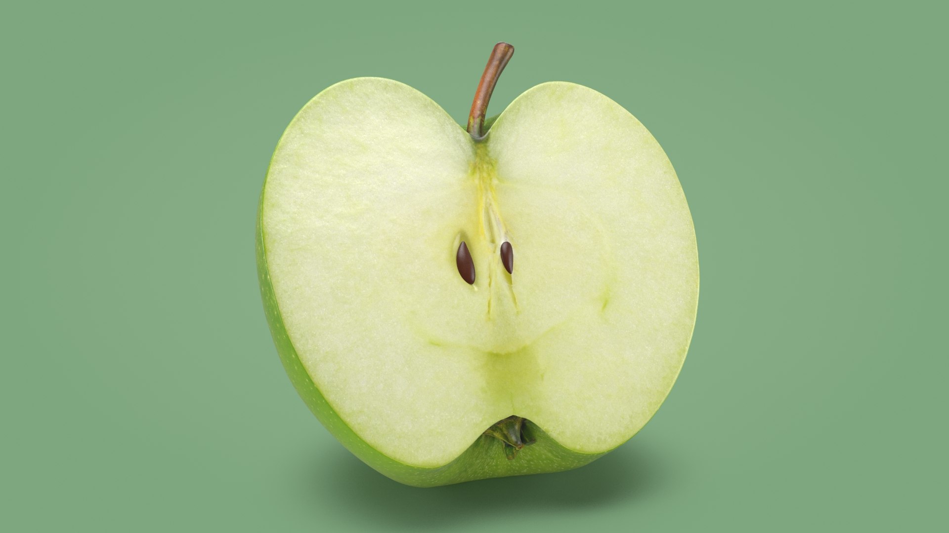 3D model Green Apple Collection 3 https://p.turbosquid.com/ts-thumb/zy/hWBdj9/1g/greenapplev1half01_a0001/jpg/1681423427/1920x1080/fit_q87/fc513d7d5c1fa3bab35550220bfa64ed1139ad30/greenapplev1half01_a0001.jpg