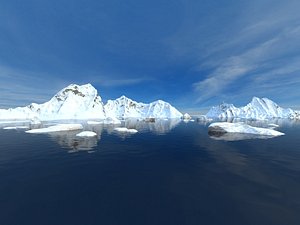 Iceberg 3D model