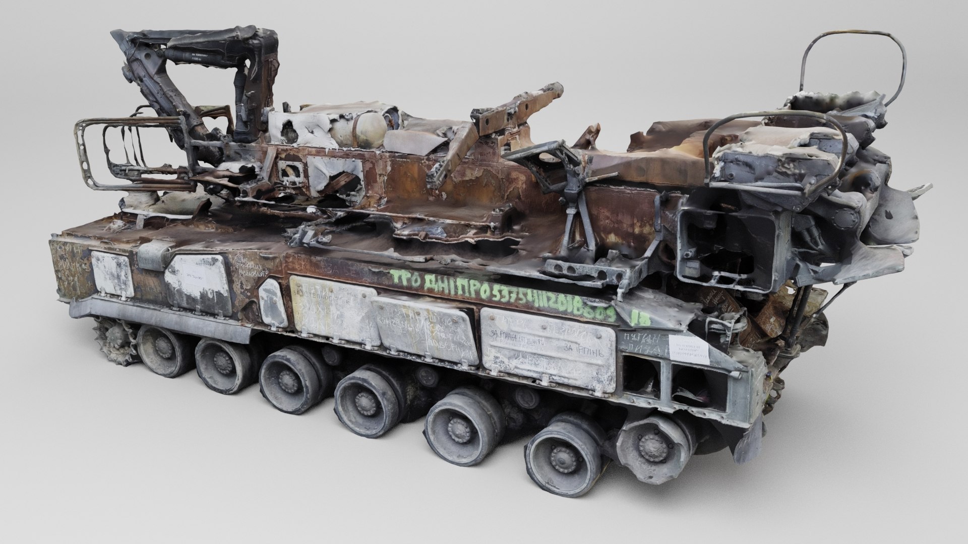 3D russian 9A39 GadflyGrizzly TEL  transloader destroyed by Ukrainian army https://p.turbosquid.com/ts-thumb/zy/o5cefB/xT/blenderdarkbread0004/jpg/1667393138/1920x1080/fit_q87/cb4e5e620ae7113bec3951b5cf2f3f6a32a70018/blenderdarkbread0004.jpg