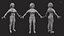Rigged Snake Lady 3D Character Model - High-Detail Textures for Animation  Games