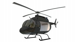 3D helicopter model