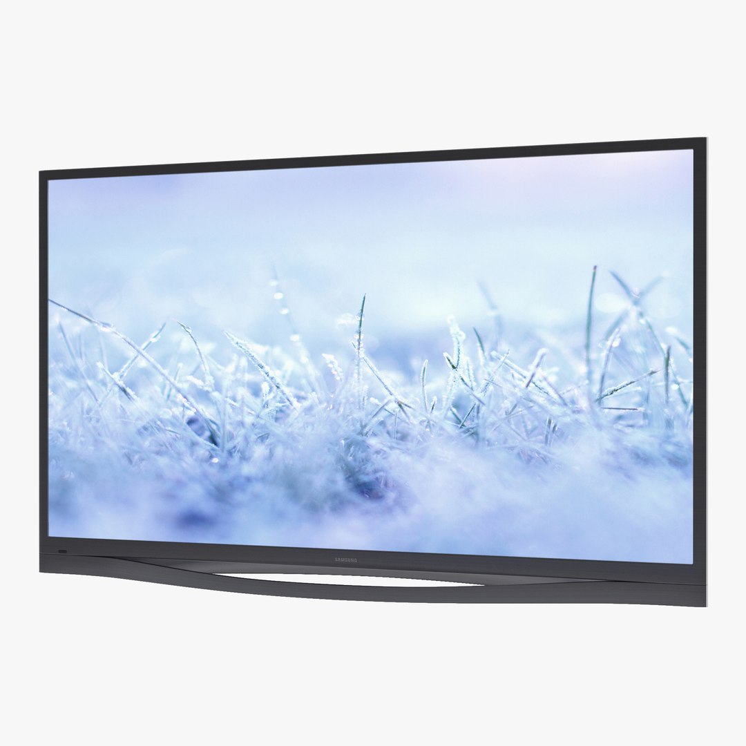 Samsung Plasma F8500 Series Smart TV 64 inch 3D Model 3D model preview