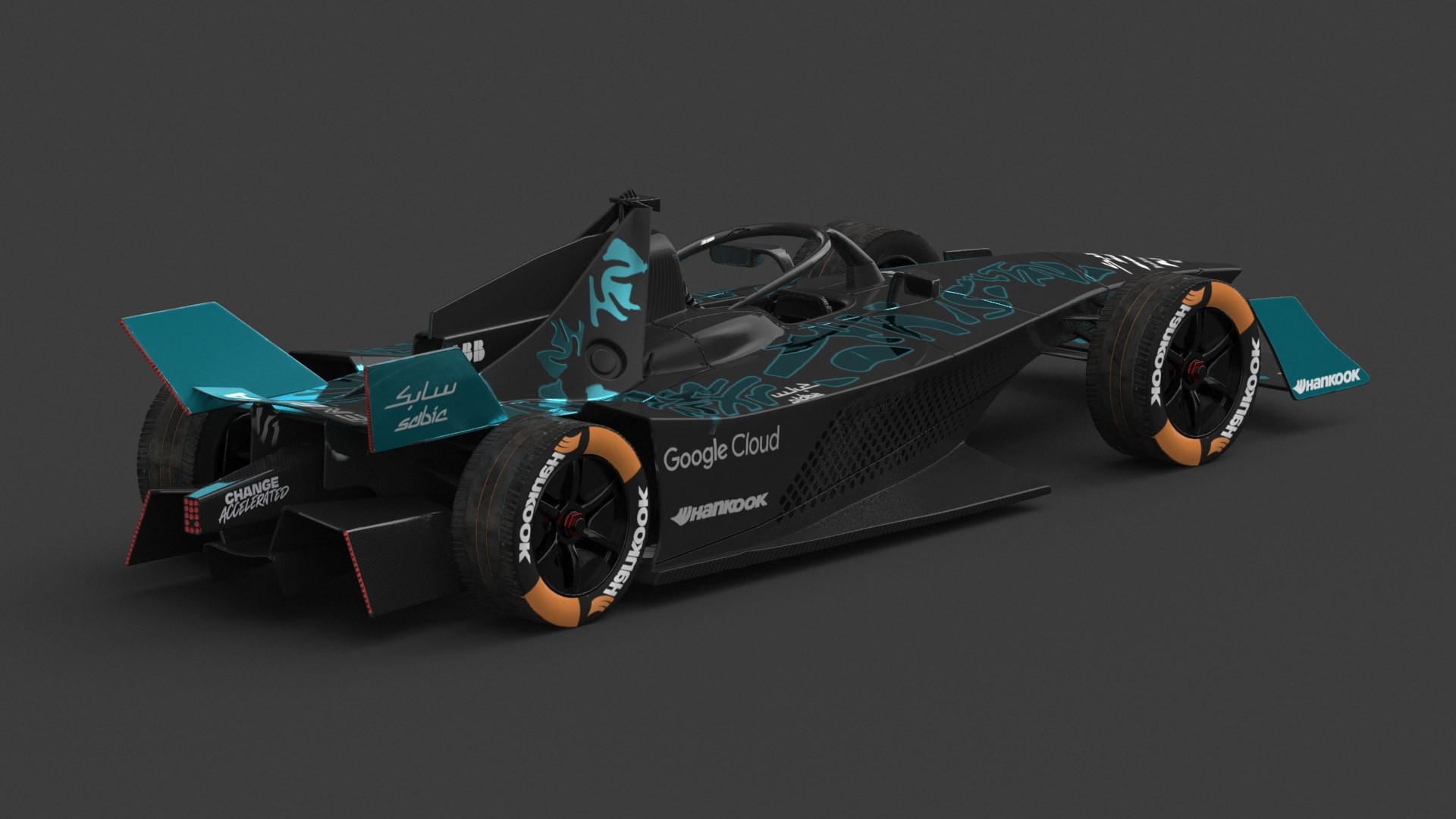 GENBETA Formula E Season 2025 PBR 3D Model TurboSquid 2246482