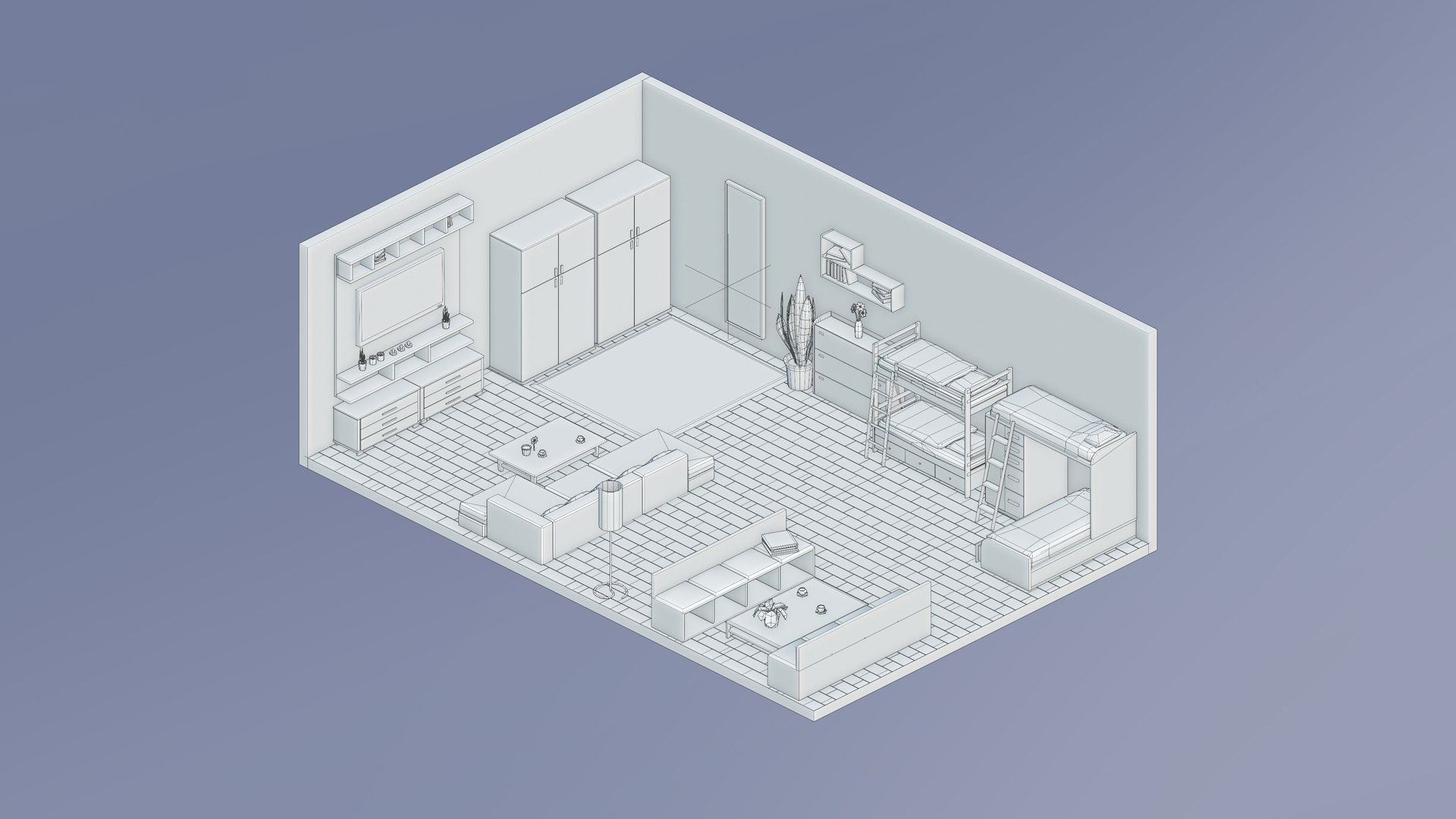 Room 75 3D model - TurboSquid 2155447