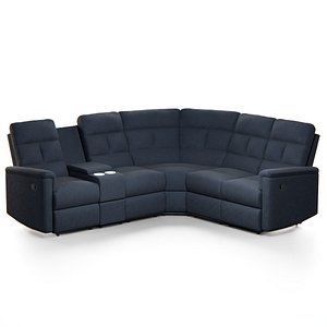 3D Corner Reclining Sofa