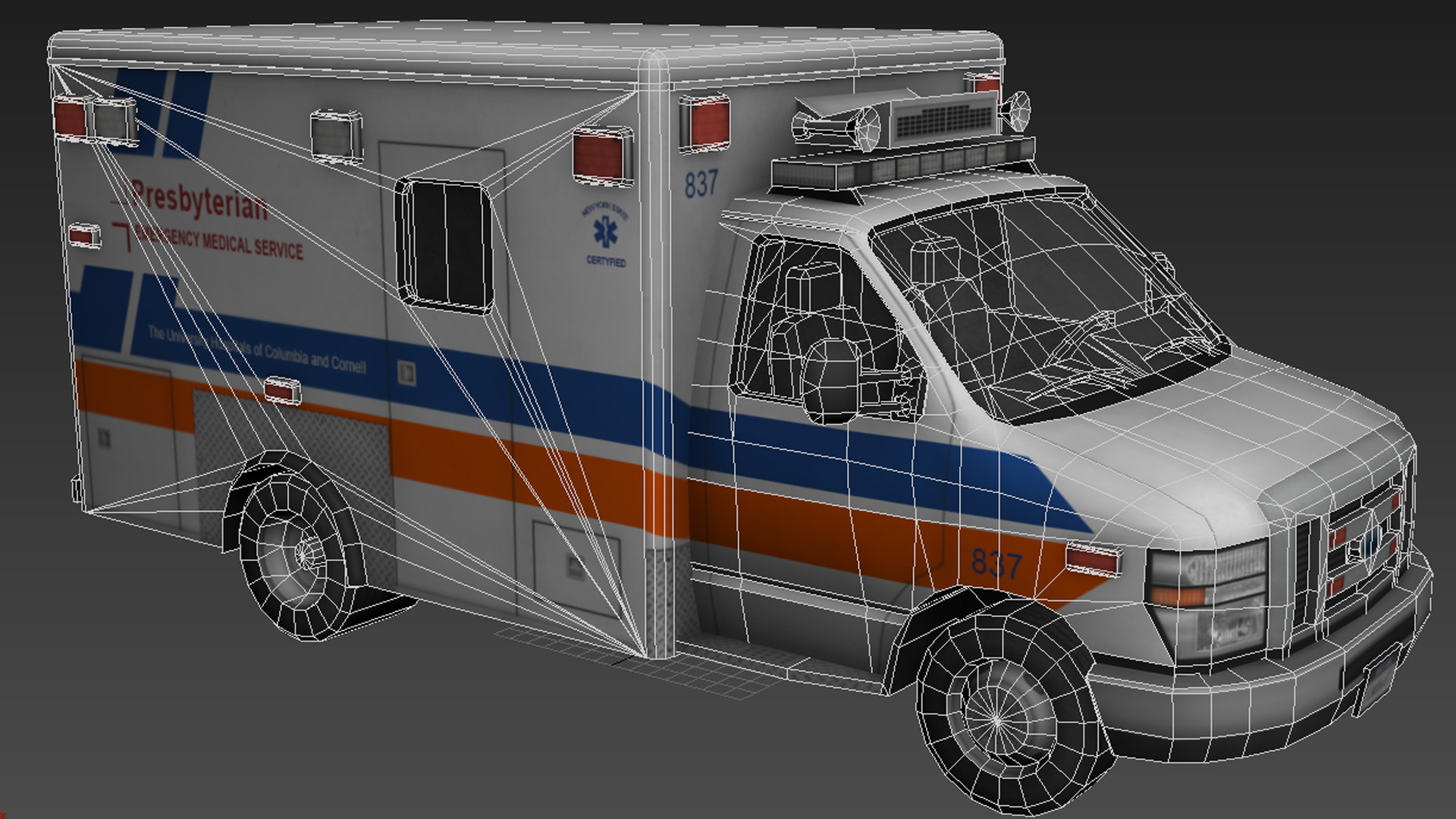 3D Ambulance Model - TurboSquid 1682354