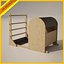 3d pilates barrel exercise model