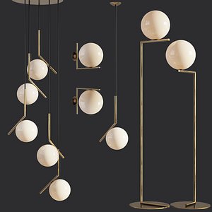 ic lights set 5 3D model