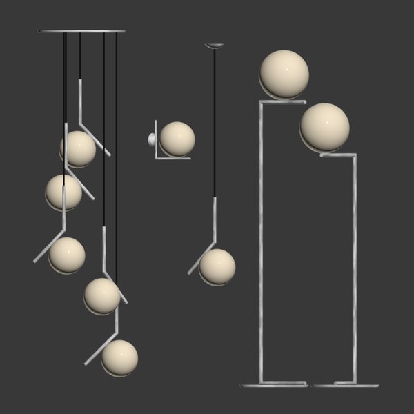 Ic lights set 5 3D model - TurboSquid 1568034