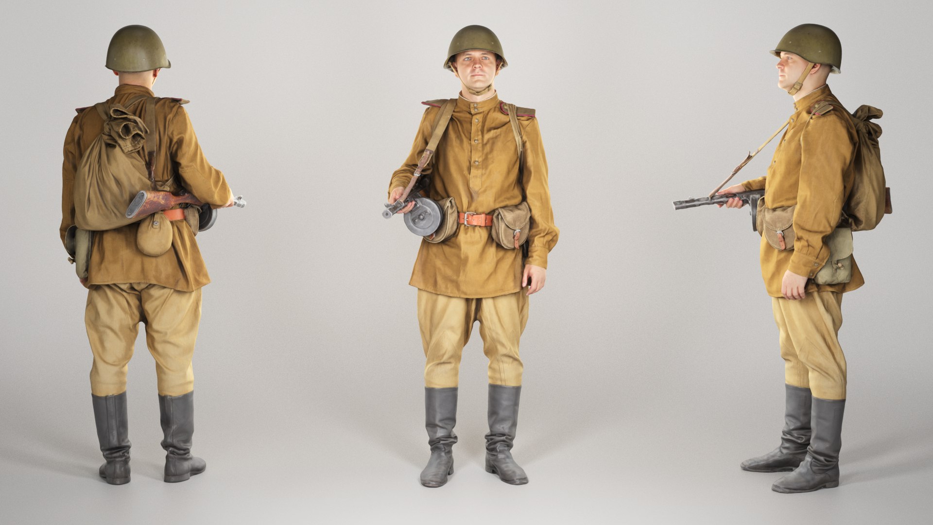 3D soviet private soldier character model https://p.turbosquid.com/ts-thumb/zz/OZvXRk/8XaABluX/soviet_private_01set_07shot_3/png/1601377495/1920x1080/fit_q87/08832db3ca81c42860072b1661fc85bfd39147d4/soviet_private_01set_07shot_3.jpg