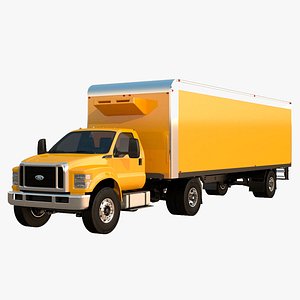 Ford F-650 Box Trailer