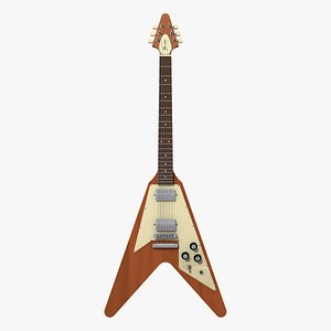Gibson Flying V Guitar - Wood Finish