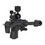 Sniper Rifles 3D Models Collection