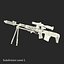 Sniper Rifles 3D Models Collection