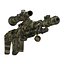 Sniper Rifles 3D Models Collection