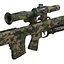 Sniper Rifles 3D Models Collection