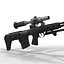 Sniper Rifles 3D Models Collection