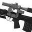 Sniper Rifles 3D Models Collection